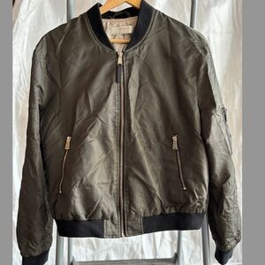 Khaki bomber jacket for women / bombers for femme kaki